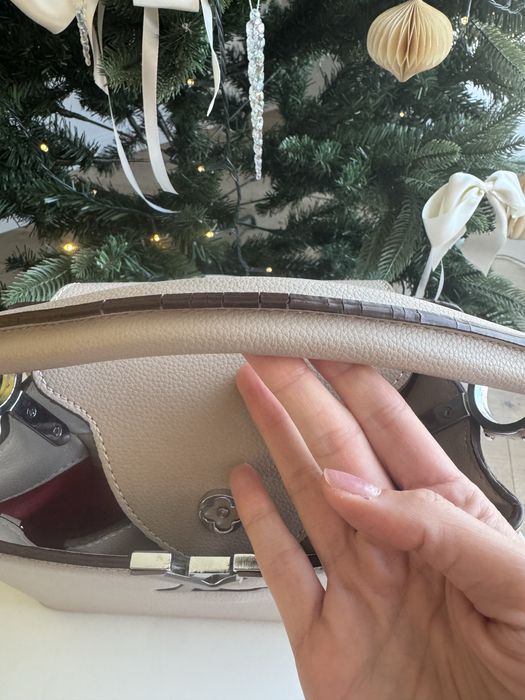 Луксозна чанта естествена кожа