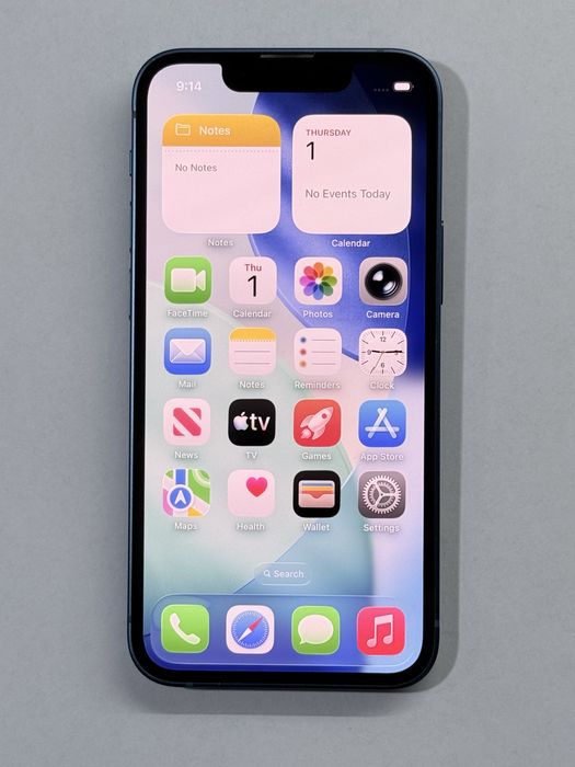 iPhone 13 mini Blue 95% battery