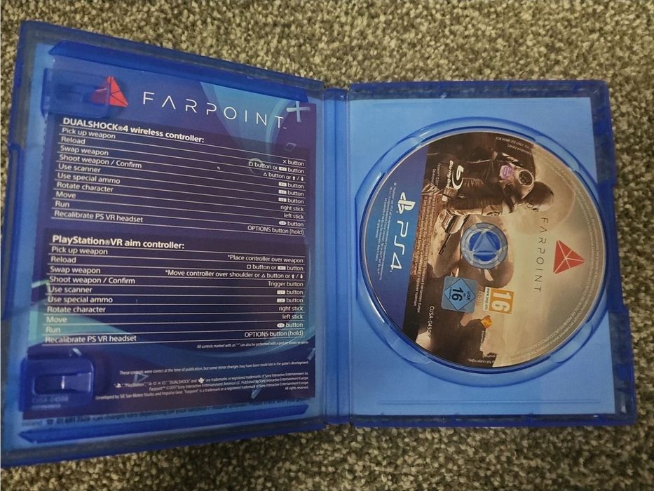 Farpoint VR игра за PS VR playstation 4 VR ps5 ps4 playstation 5