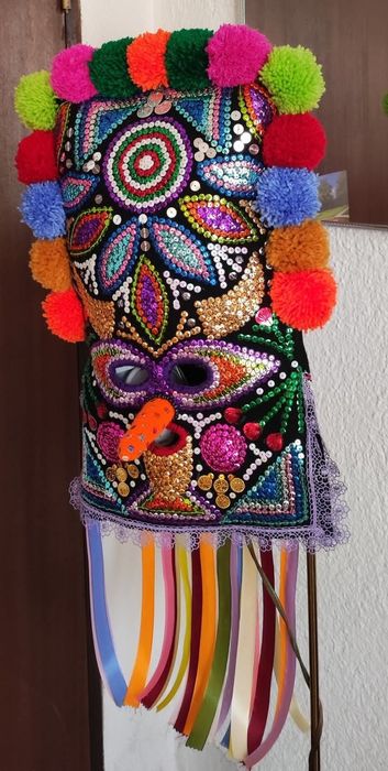 Кукерска маска , капашон, гугла, Сурва, кукери, Декорация, изгодно, пр