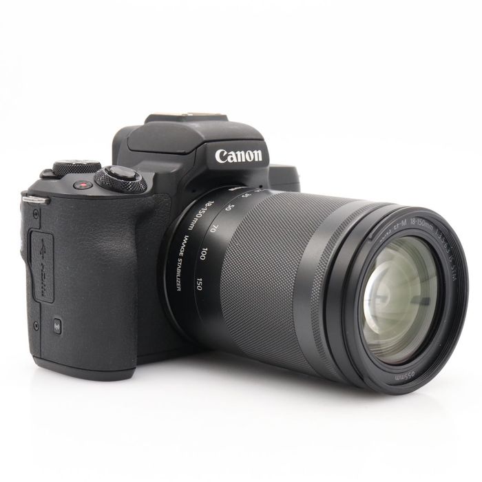 canon m50 + объектив 18-150mm
