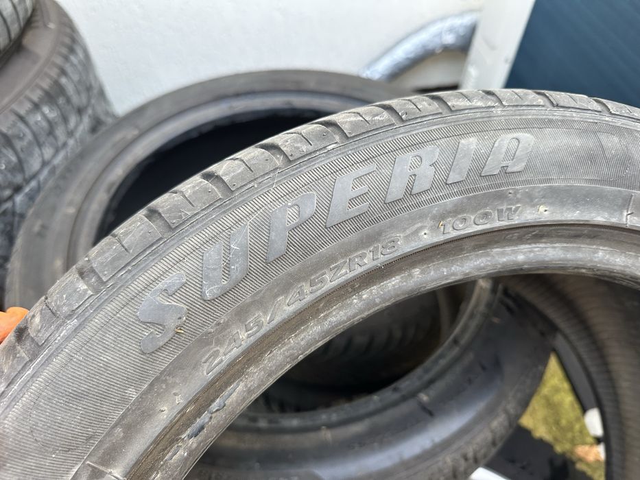 Vand  4 Anvelope Cauciucuri 245 40 18