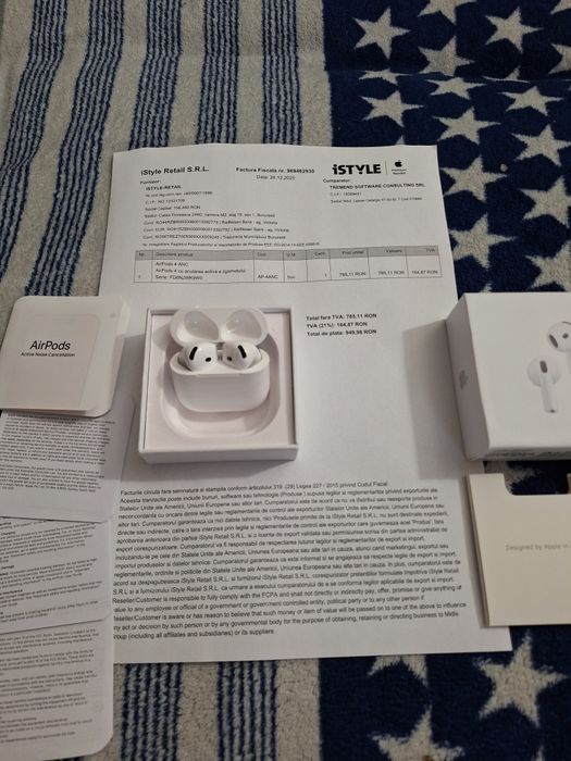 EarBuds 4th Gen With Active Noise Canceling