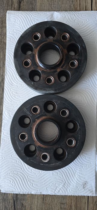 Flanse distantiere 30 mm 5x112 centrare 57.1 VAG prindere dubla + 10 prezoane