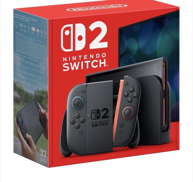 Consola Nintendo Switch 2, Light Blue/Light Red JoyCon