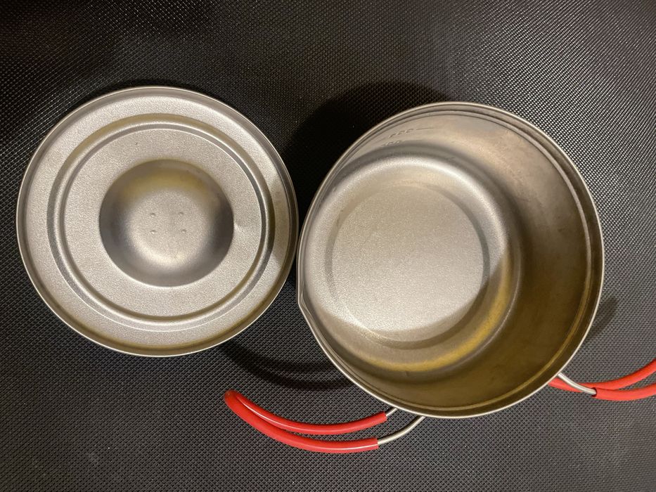 Cana oala EVERNEW Titanium Ultralight Pot 900ml msr vargo