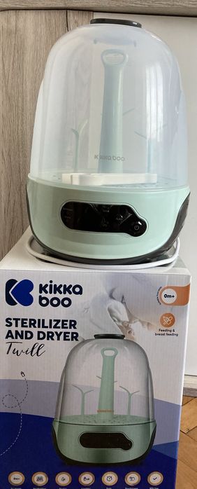 Електрически стерилизатор със сушилня Kikka boo - Twill мента