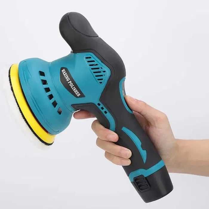 Aparat Polish Auto Fără Fir 2 Acumulatori 12V 2500-5000 RPM 8 Viteze