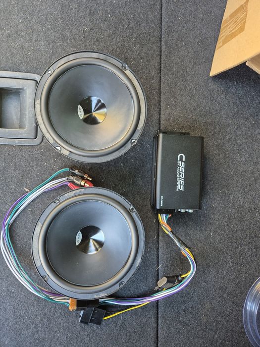 Pachet difuzoare Hertz Dieci DSK 16.5 +Amplificator Audio System