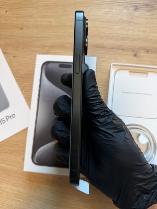 Apple iPhone 15 Pro Max 256GB • КАТО НОВ • Пълен комплект