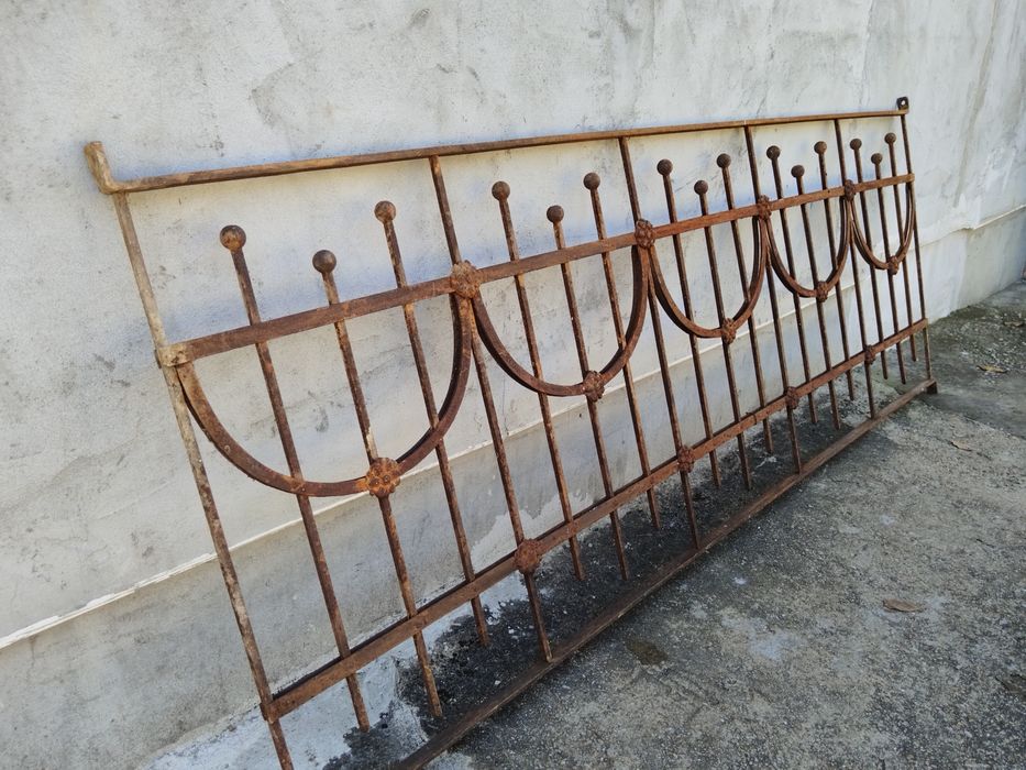 Комплект Стара Кована Ограда, Парапет / 4 Панела / 8 Метра / 120/140кг