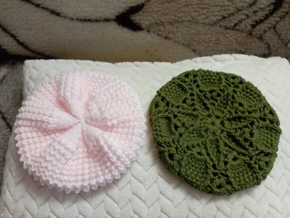 Berete bebe crosetate manual