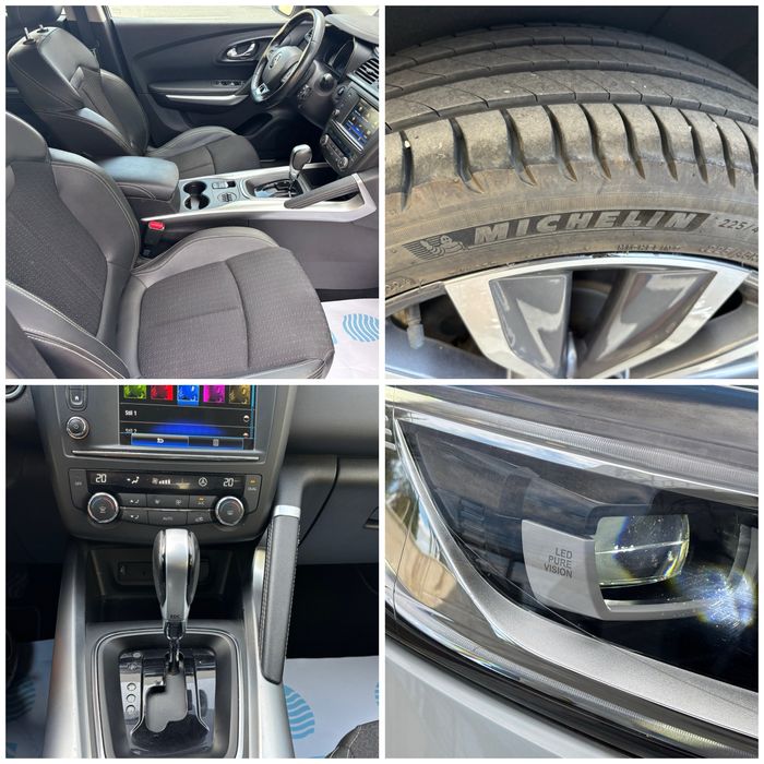 Kadjar Energy Edition One/Alb perlat/1.5 dci fara AdBlue/Cutie Automata EDC/Semipiele/Faruri Led Pure Vision/Parcheaza singura/Mentine banda/Garantie