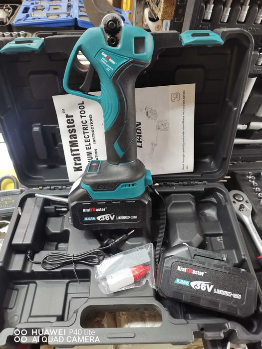 Акумулаторна лозарска ножица ТАЙГА 36v.8ah