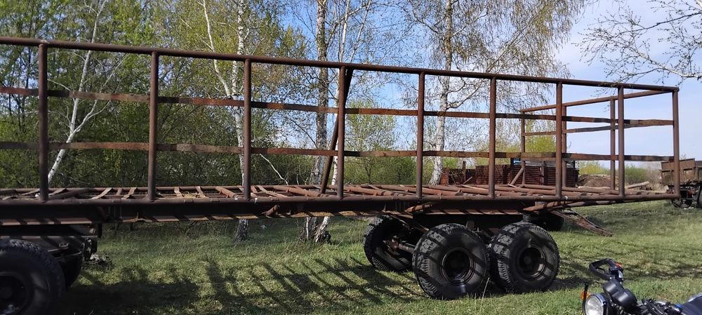 Прицеп ПТС из МТК трубы