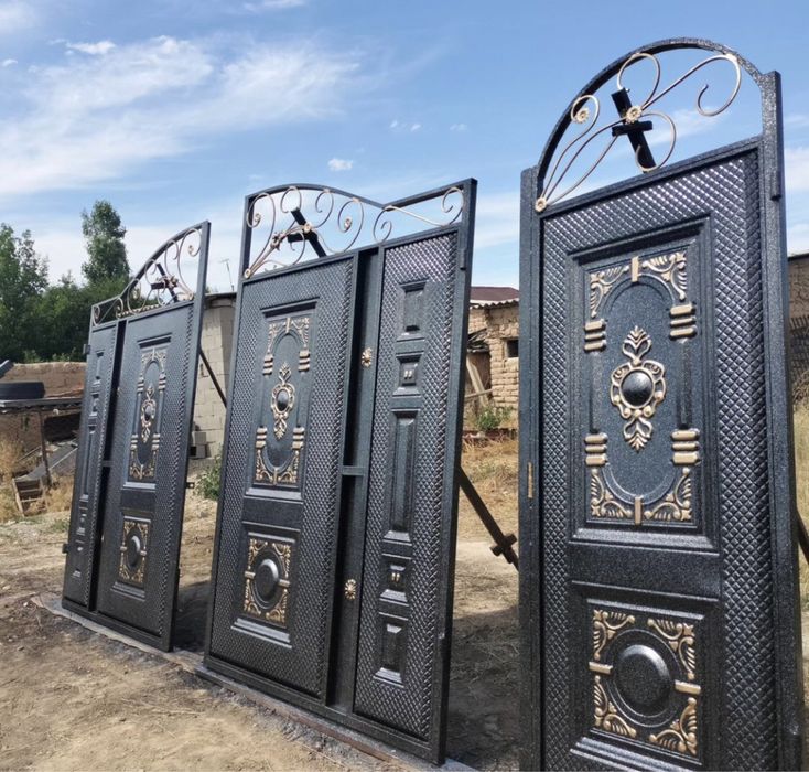 Ворота, забор готовые