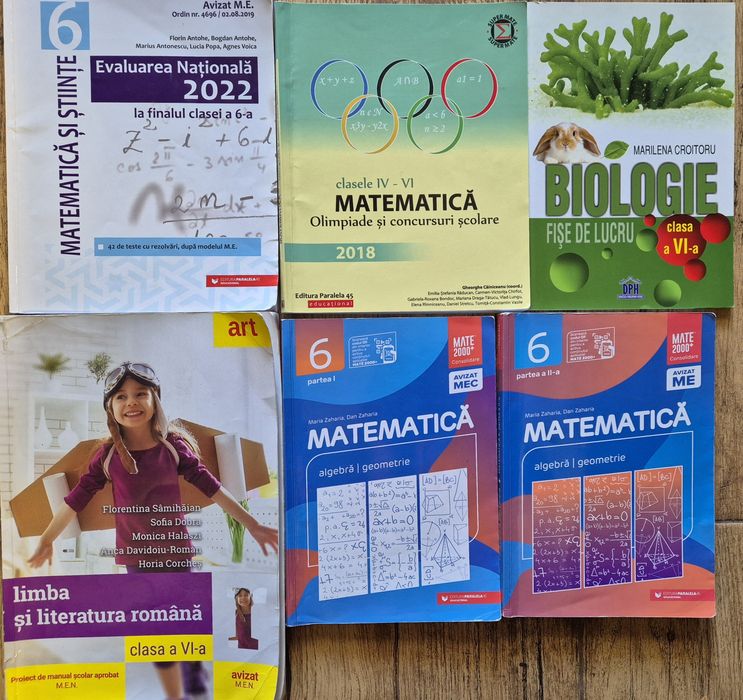 Lot mare carti de povești, atlase, manuale școlare si de psihologie