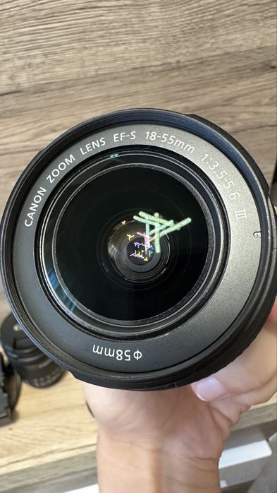 Canon 1300D + obiective 18-55, 10-15mm
