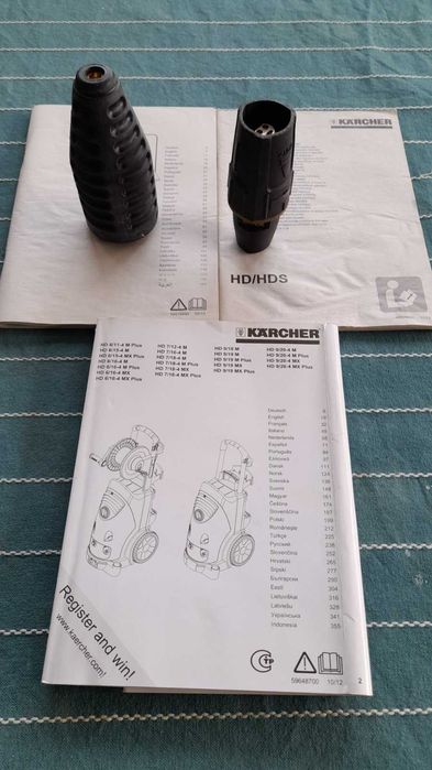 Професионална водоструйка КЕРХЕР HD9/20-4М трифазна