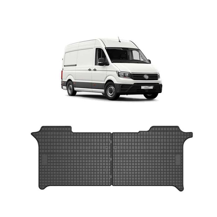 Гумени стелки Frogum за VW Crafter 2017 MAN TGE 2017 за Втори ред