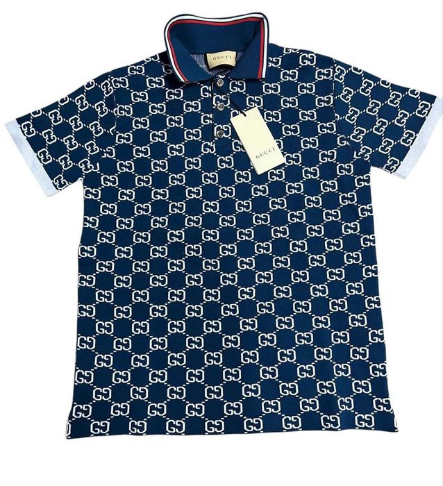 GUCCI -  Мъжка Поло тениска