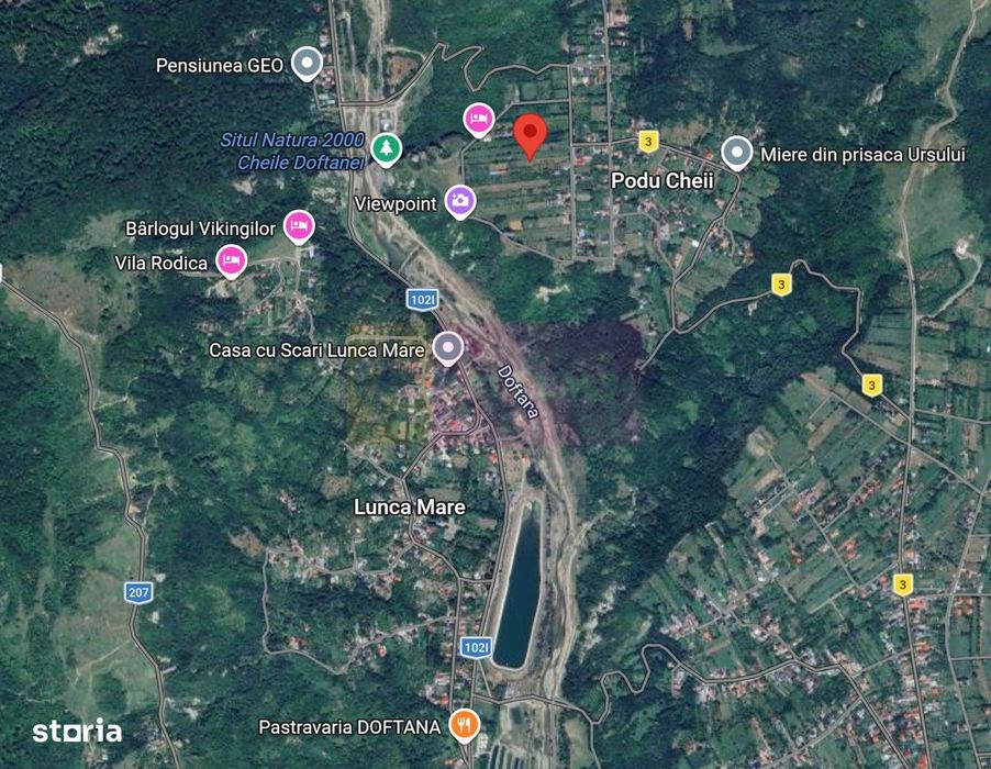 Teren 734 mp intravilan de vanzare in Brebu