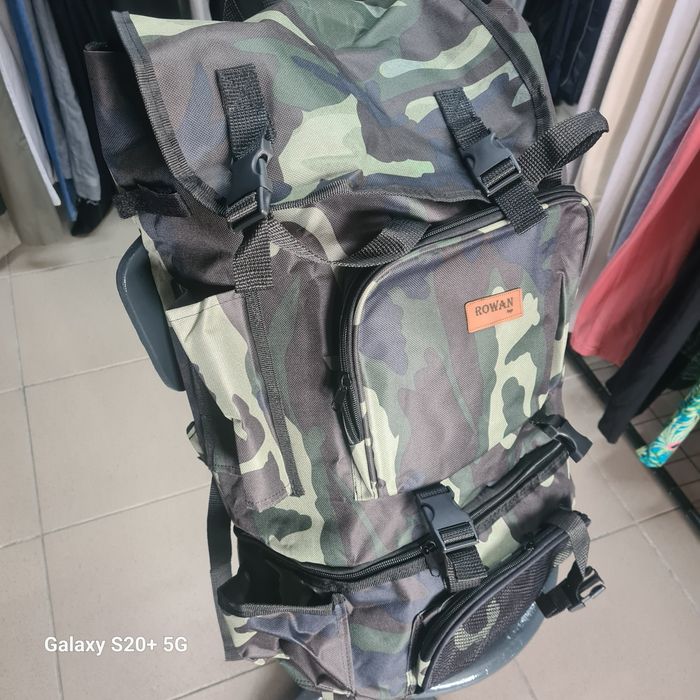 Rucsac Camuflaj militar  pescuit 55L