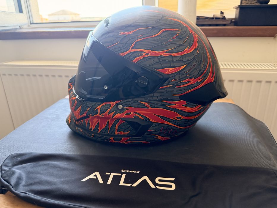 Ruroc Atlas 4.0 editie limtata SURTR  + viziera transparenta