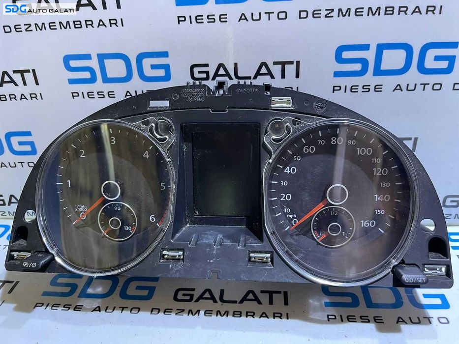 Ceas Ceasuri Cluster Instrumente Bord Volkswagen Passat B7 2.0 TDI 2010 - 2015 Cod 3AA920970E [2713]