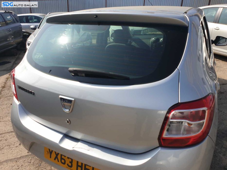 Hayon Haion Portbagaj Dezechipat FARA Luneta Geam Sticla Dacia Sandero 2 2012 - 2016 Culoare TED69 Gris Platine / Platinum Silver [C4562]
