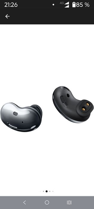Casti bluetooth Samsung Galaxy Buds Live Cosmic Black ANC Bixby