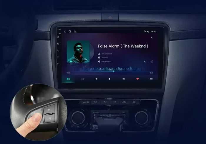 Navigatie Android  Skoda Superb 2 , Carplay , Android Auto + Camera