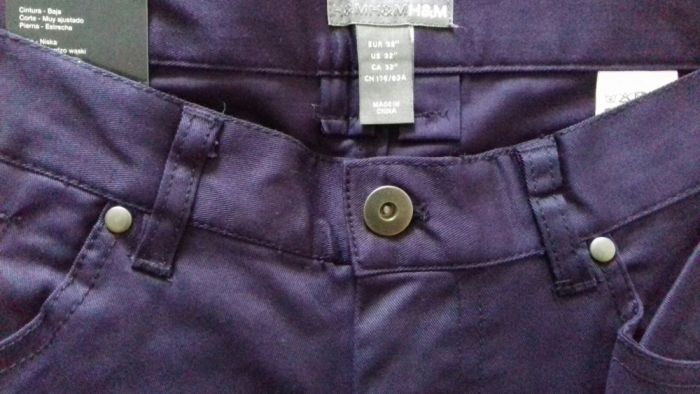 Pantaloni barbatesti H&M, noi