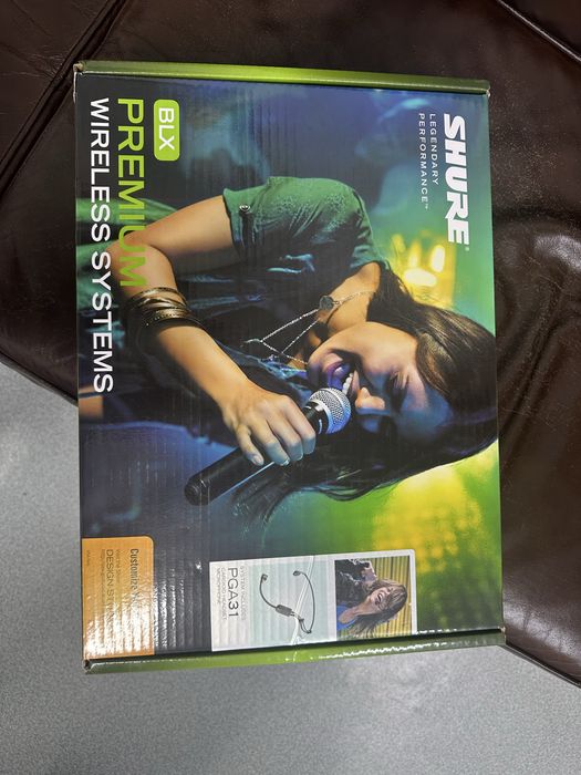 Продам комплект Shure BLX Wireless Systems с гарнитурным микрофоном