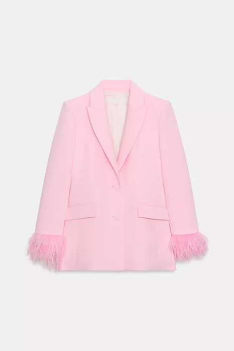 Дамски сака с пера/ костюми ZARA