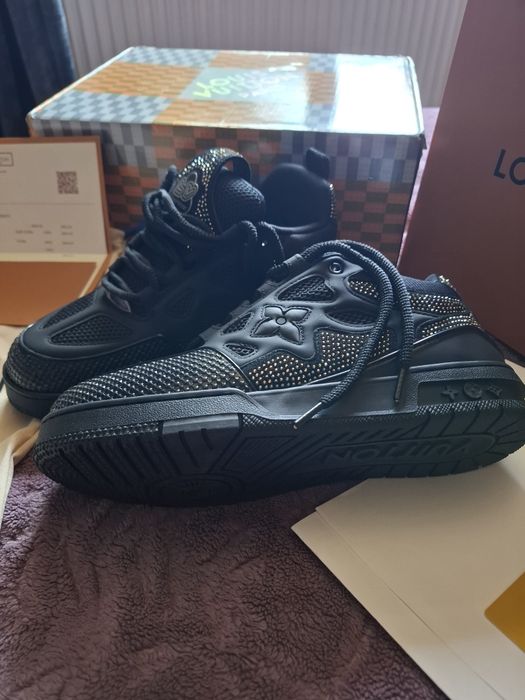 Lv skates black crystal