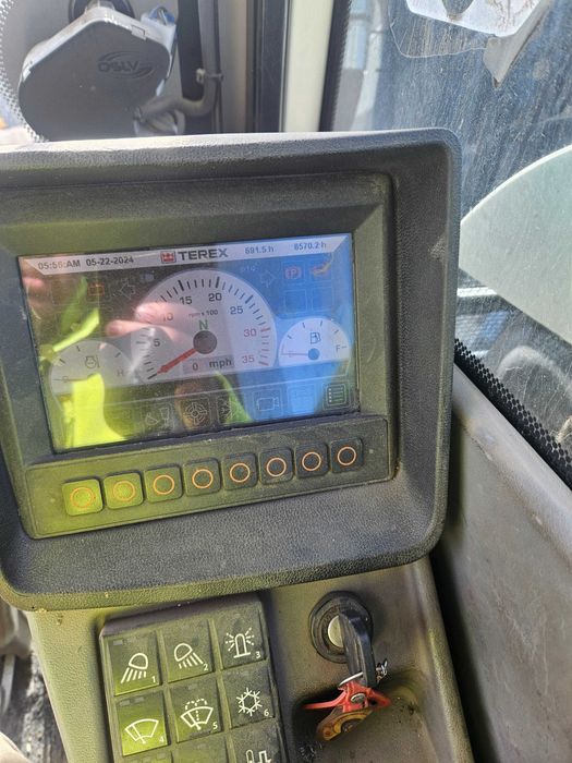 Excavator pe roti  ,Terex 85