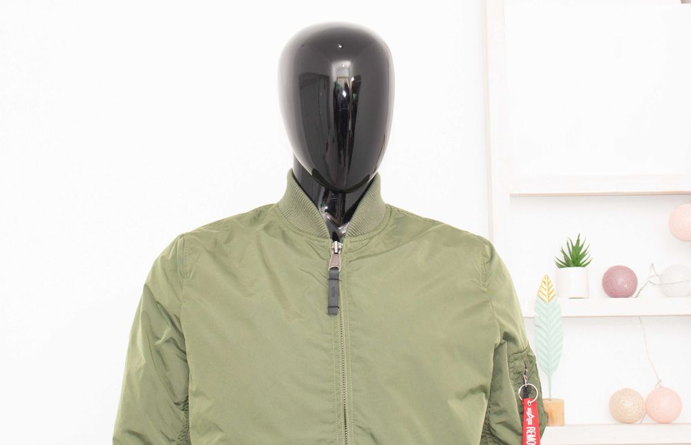 Alpha Industries MA-1 оригинално мъжко яке в зелено S