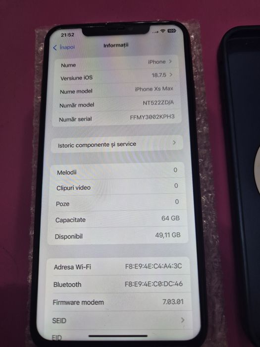Iphone xs Max 64 Gb