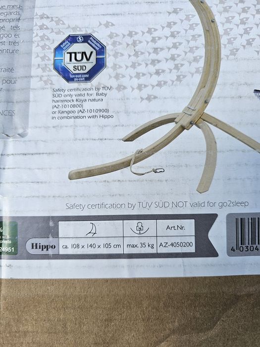 Amazonas Hippo Hippo suport pentru hamac