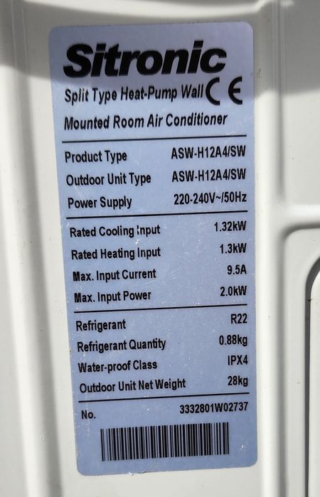 Sitronic 12 ASW-H12A4/SW