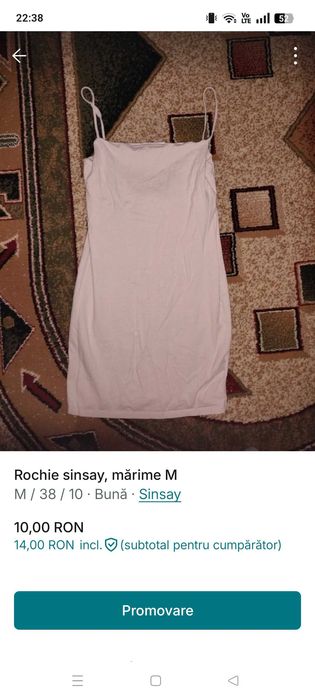 Rochie sinsay mărime M