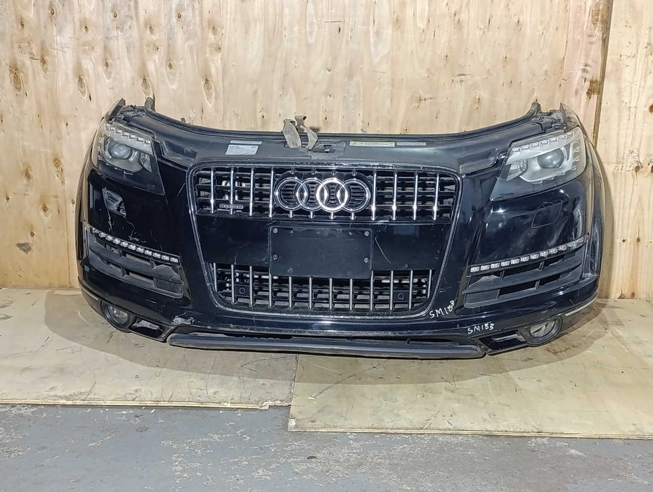 Ноускат Audi Q7 4L Рестайлинг 09-15г USA Ауди Фары бампер телевизор