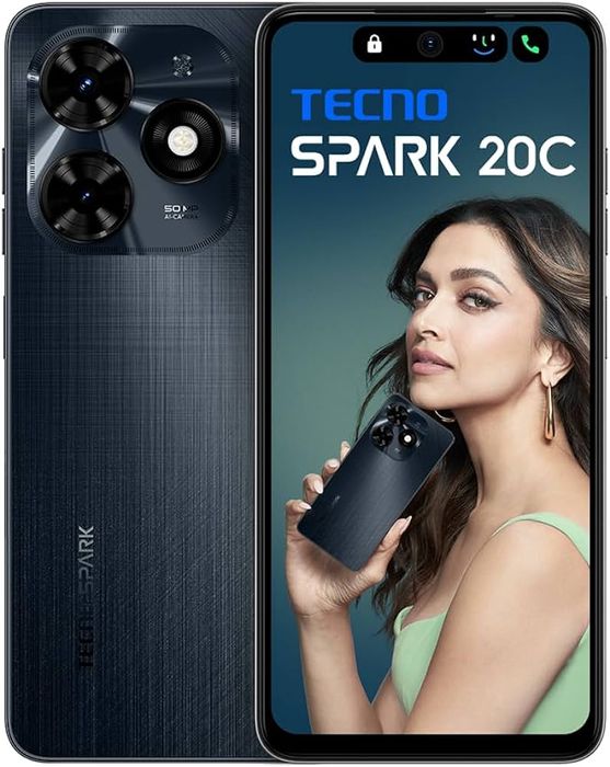Новинка Tecno SPARK 20C 4/128ГБ NFC стерео Type-C 18вт новый запечатан