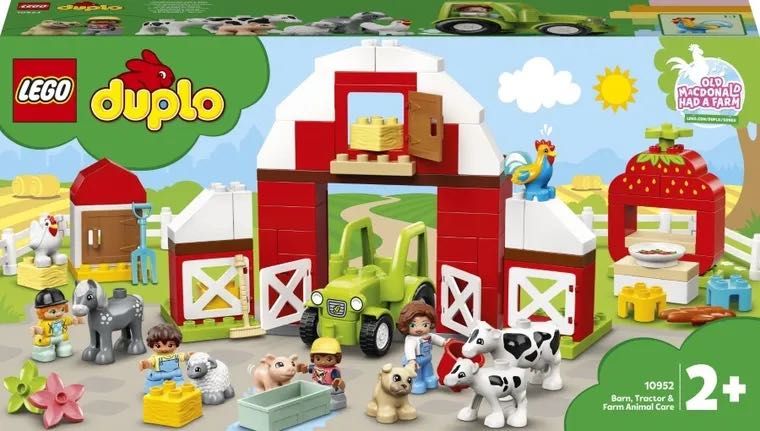 LEGO Duplo 10952 Ferma animalelor, complet, 97 piese