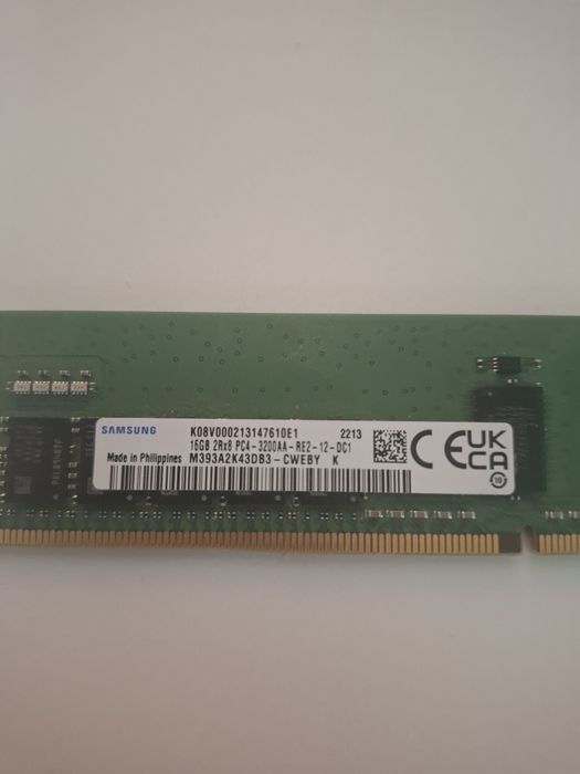 1x16 Gb Ram de server