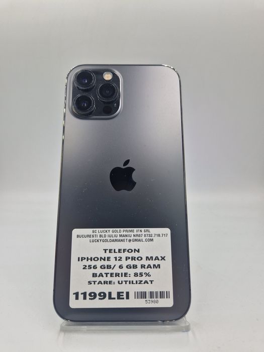 Iphone 12 Pro Max 256GB / 6GB Ram 85% Baterie Garantie #53980