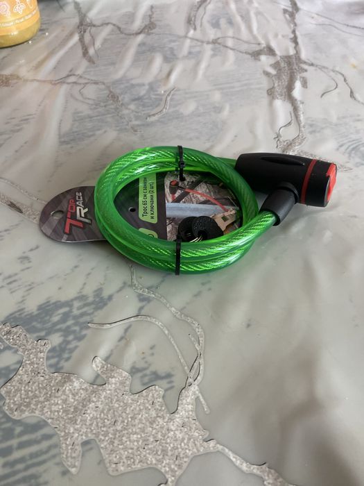 Тро-замок для велосипеда