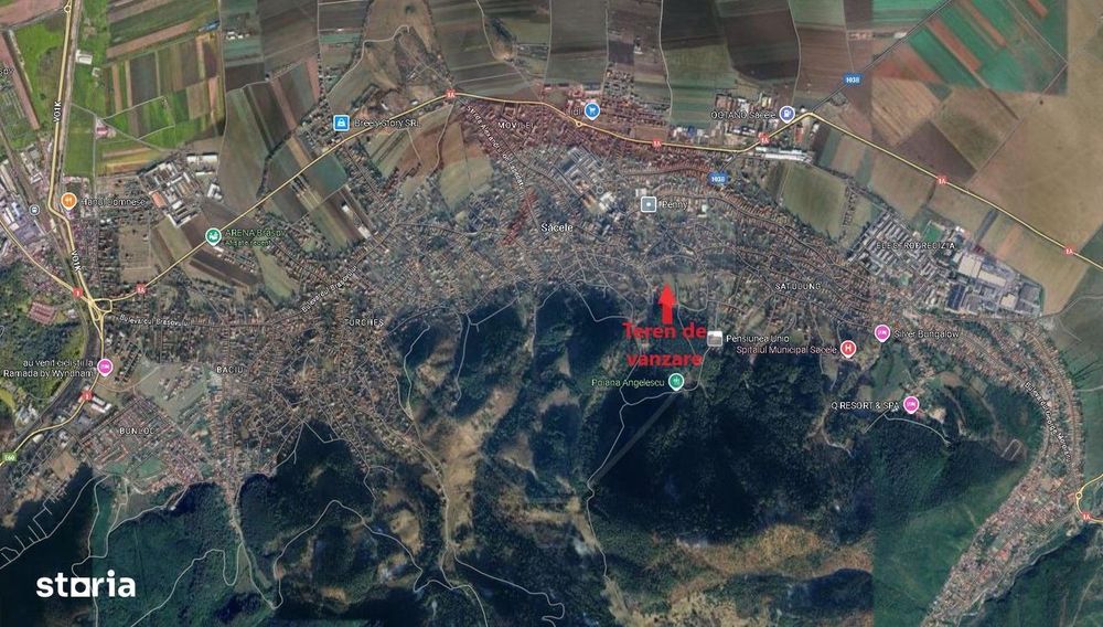 Proiect autorizat (AC) pentru constructia a 6 vile individuale P+M