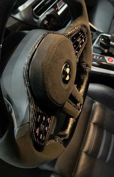 Volan BMW M Carbon-Distronic-Trafic Jam-Alcantara-G Series